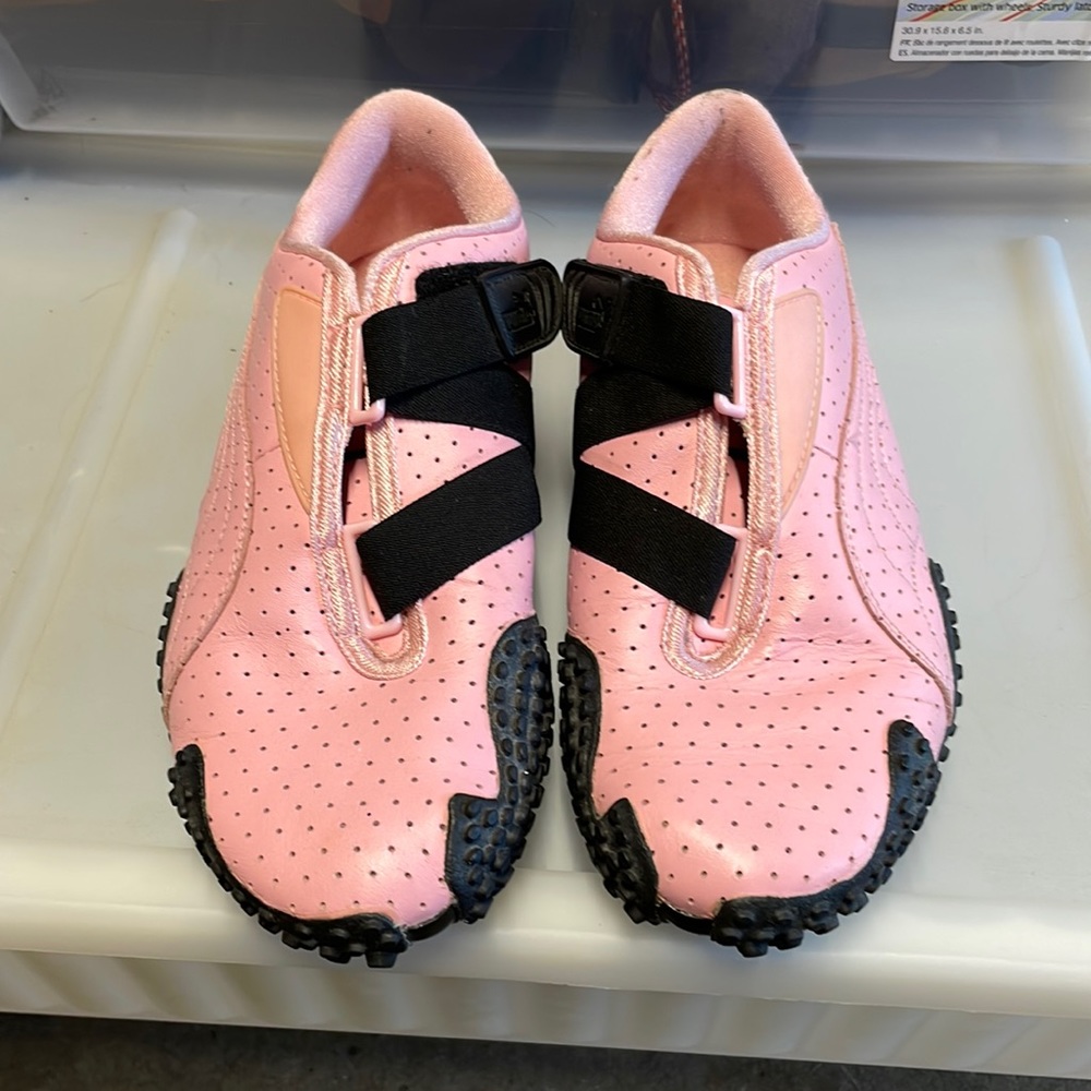 Pink Puma shoes